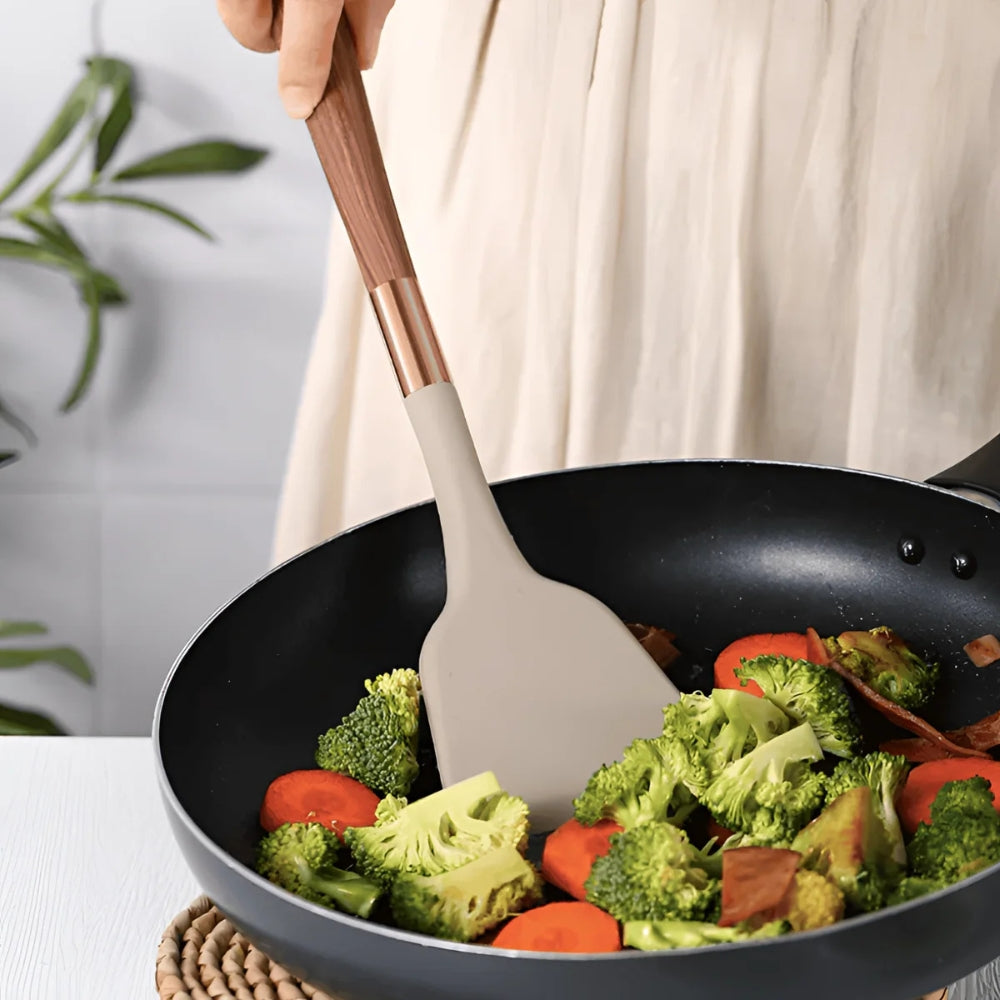 Luxe Silicone Cooking Utensils