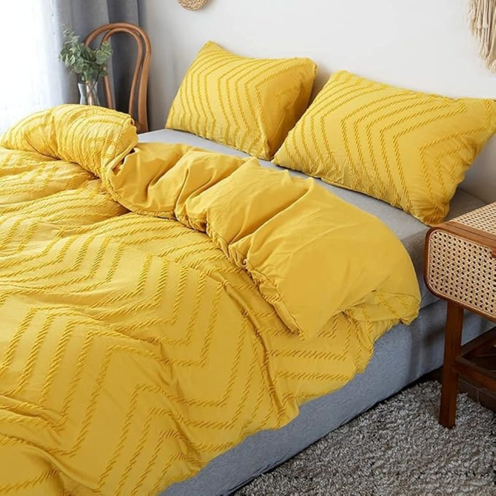 Chevron Plush Quilt Cover