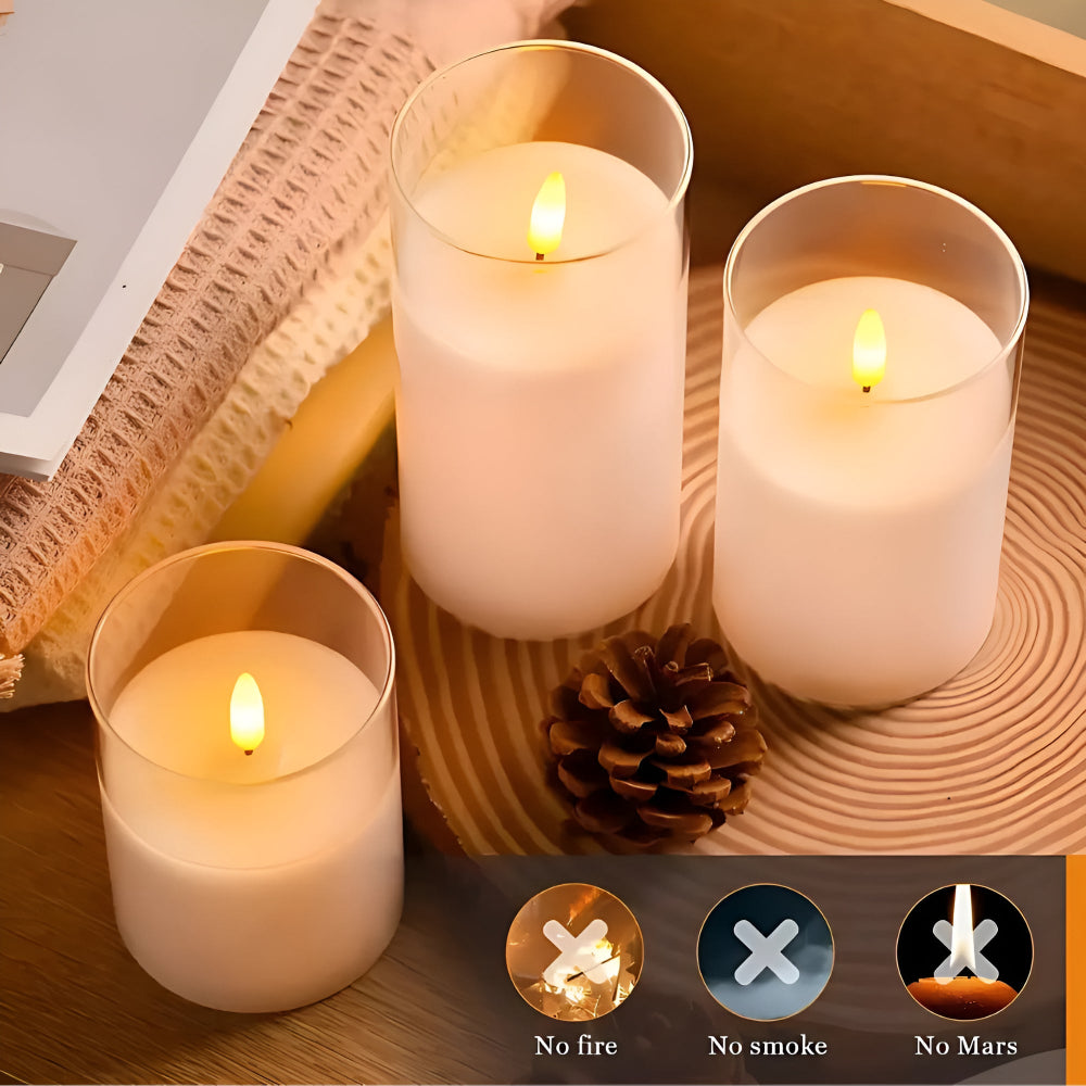 Ethereal 3D Flameless Candle