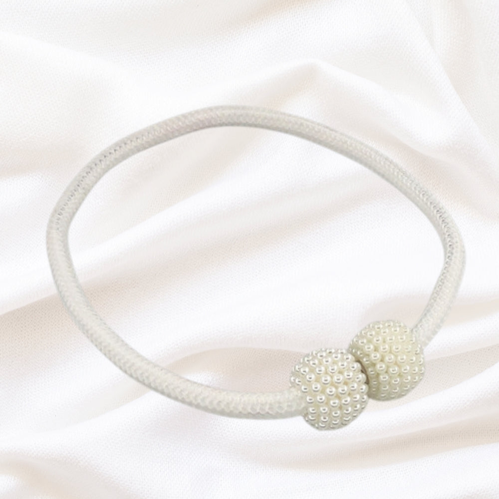 Magnetic Pearl Curtain Tie Back