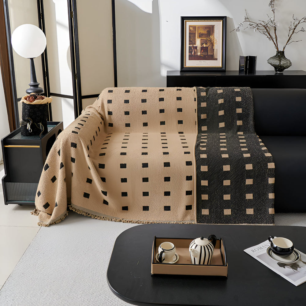 Square Matrix Sofa Cover