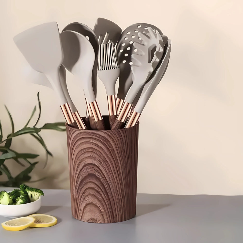 Luxe Silicone Cooking Utensils