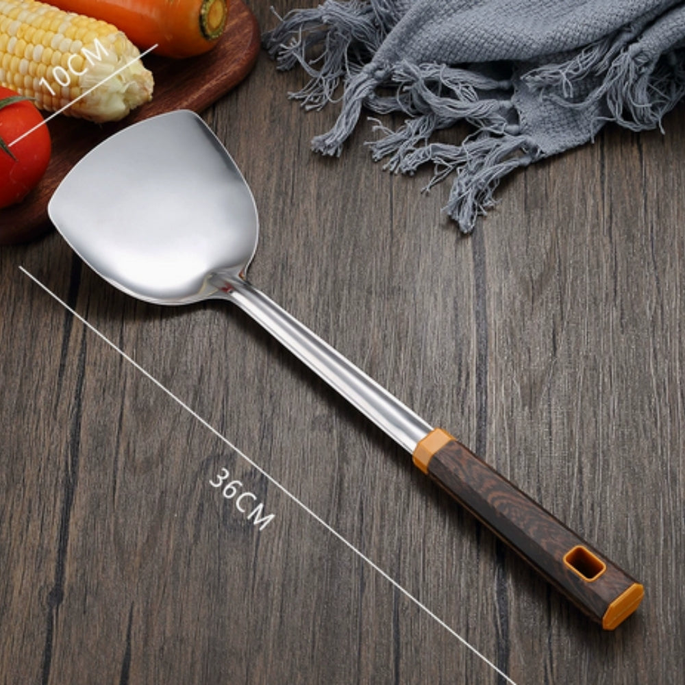 Wood Grain Stainless Steel Utensils