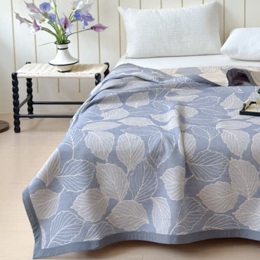 Mulberry Leaf Cotton Triple Gauze Blanket