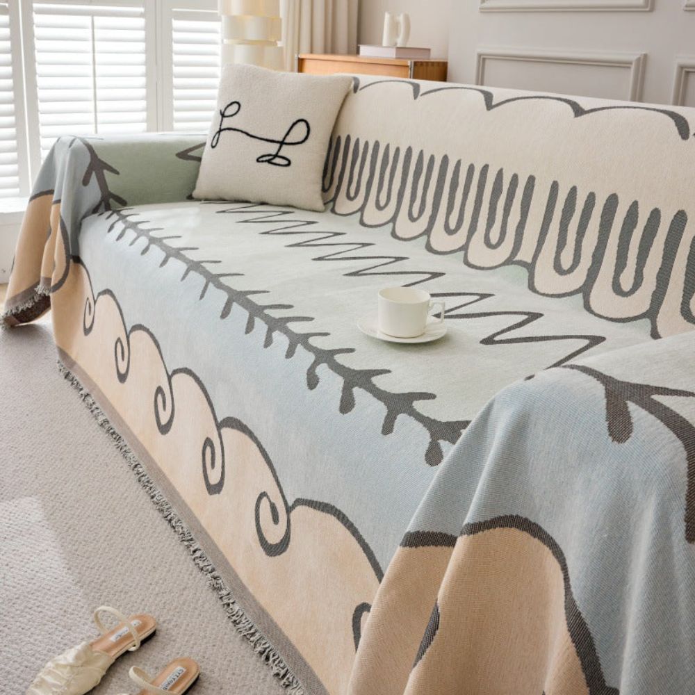 Whispering Vines Sofa Cover