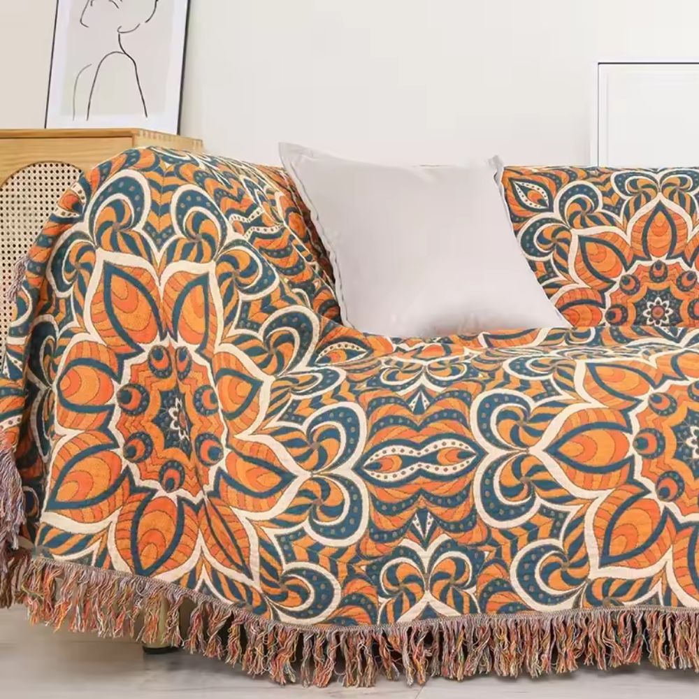 Sienna Sun Cotton Blanket