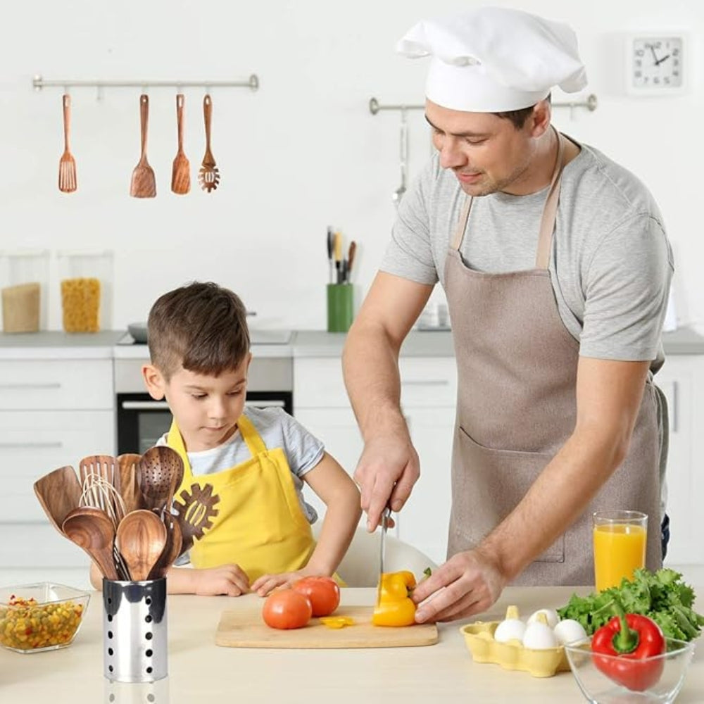 Premium Wooden Cooking Utensils