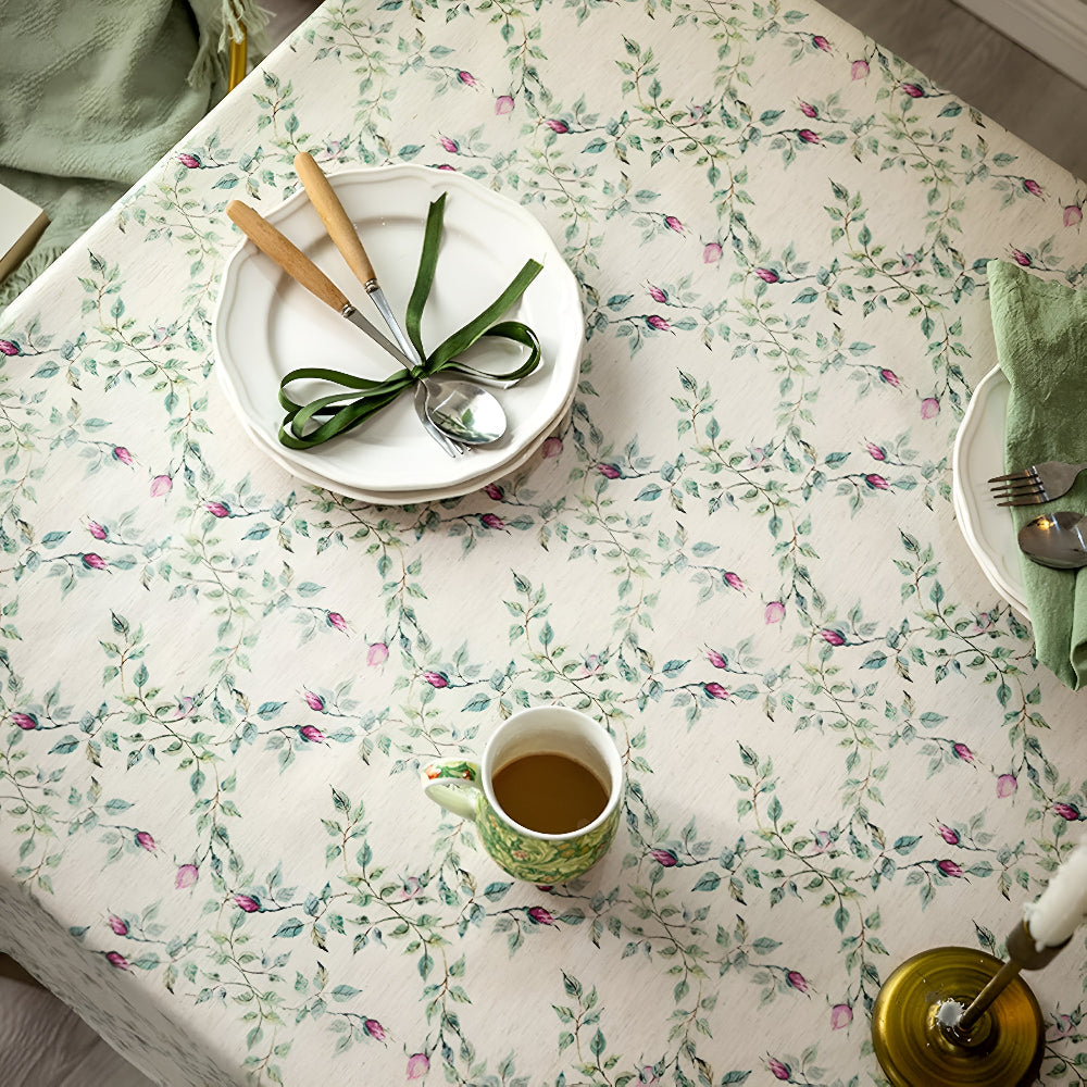 Floral Whisper Table Cloth