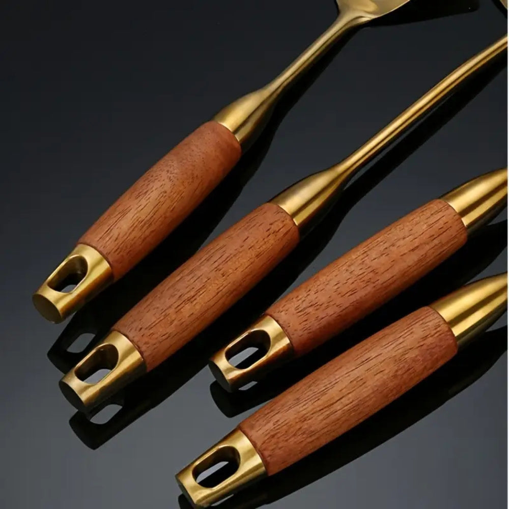 Chef’s Choice Golden Kitchen Utensils