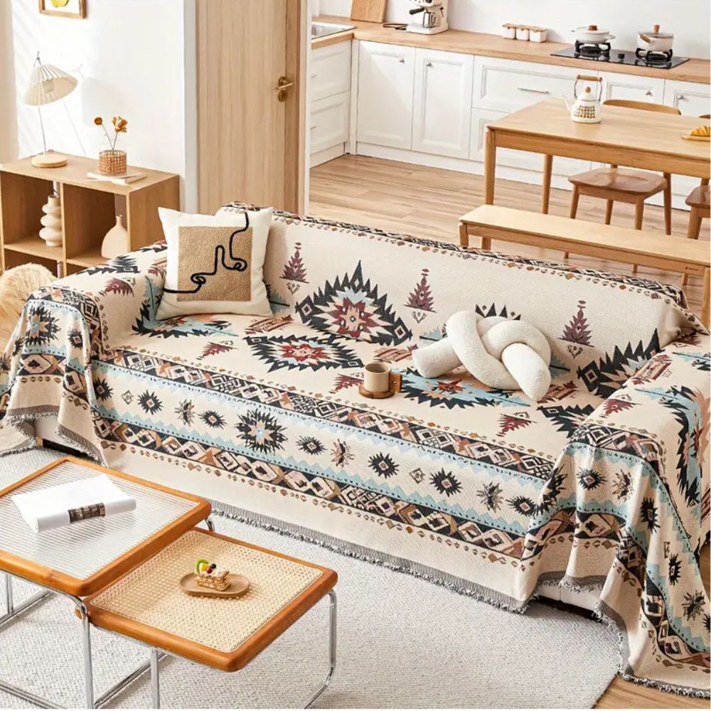 Tribal Weave Sofa Cover