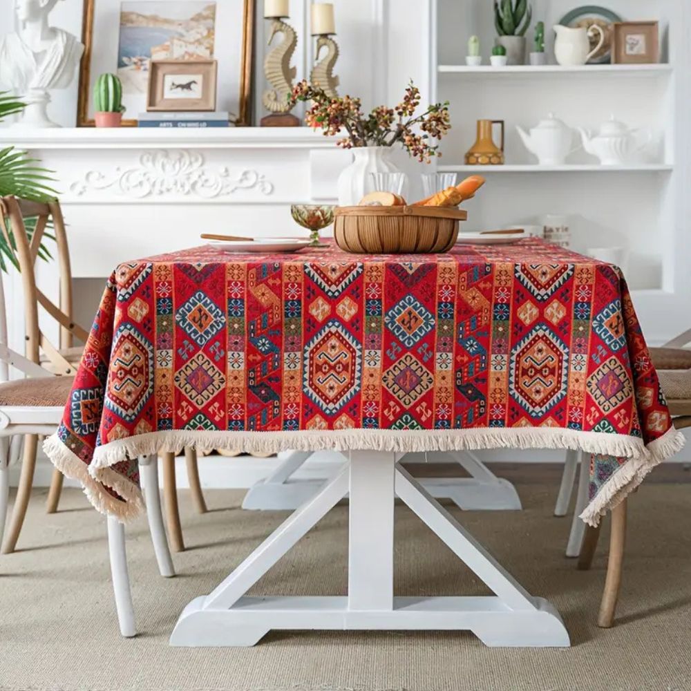 Oasis Dunes Boho Tablecloth