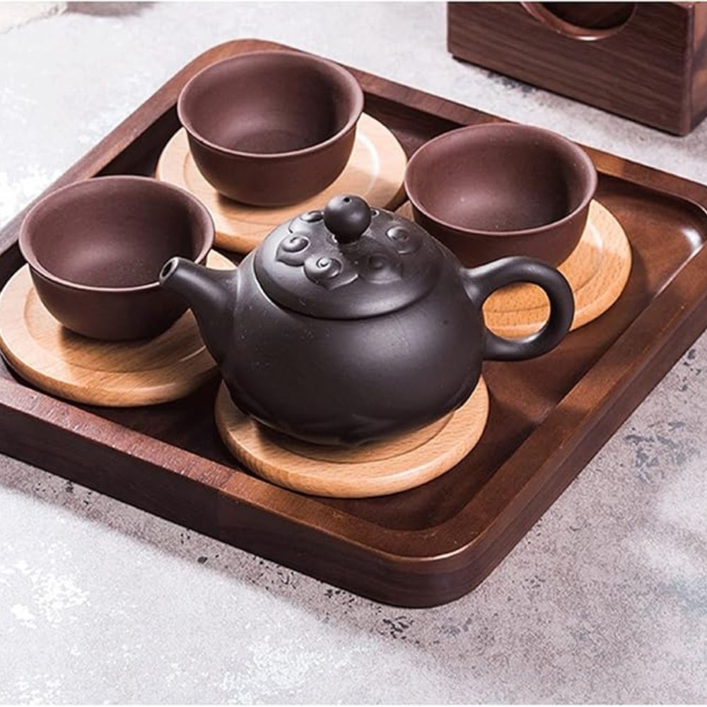 Japanese Style Wooden Coaster