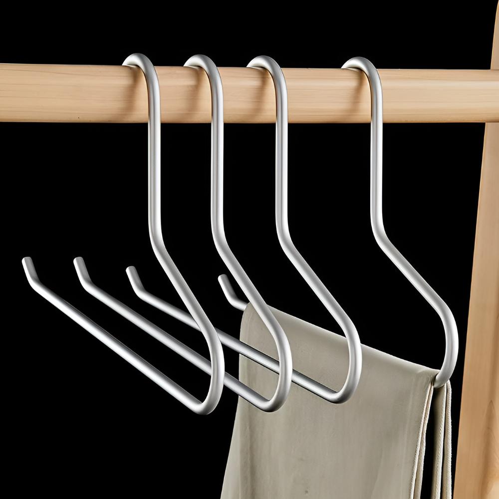 Minimalist Metal Wardrobe Hangers