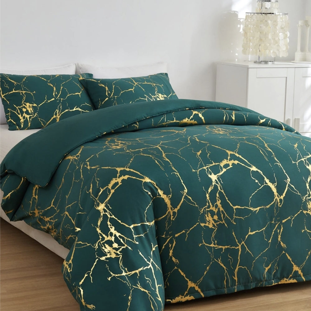 Lux Marble Premium Duvet Cover Set