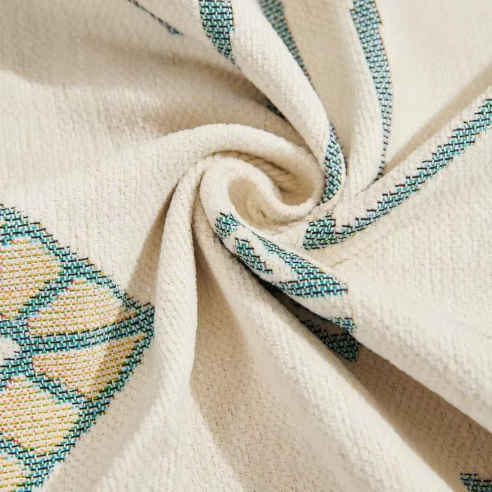 Meringue Chenille Geometry Sofa Cover