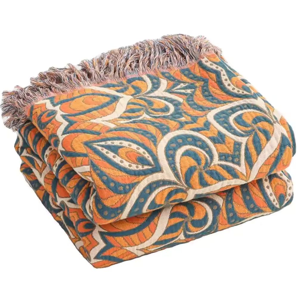 Sienna Sun Cotton Blanket