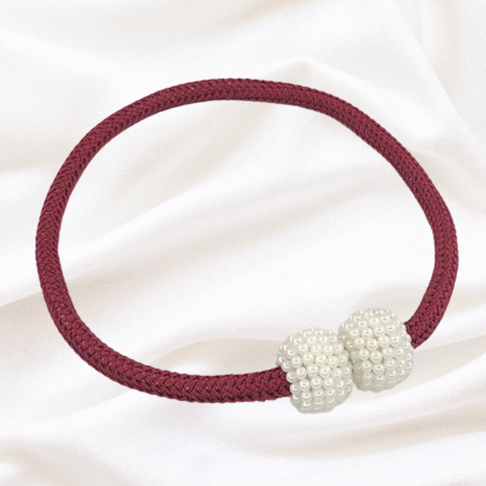 Magnetic Pearl Curtain Tie Back