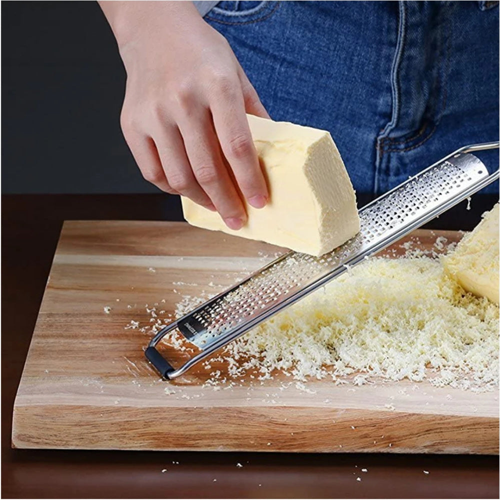 Sleek Multi-Use Long-Handled Grater