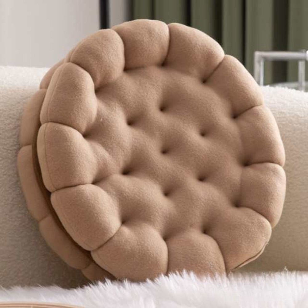 Snuggly Cookie-Inspired Cushion