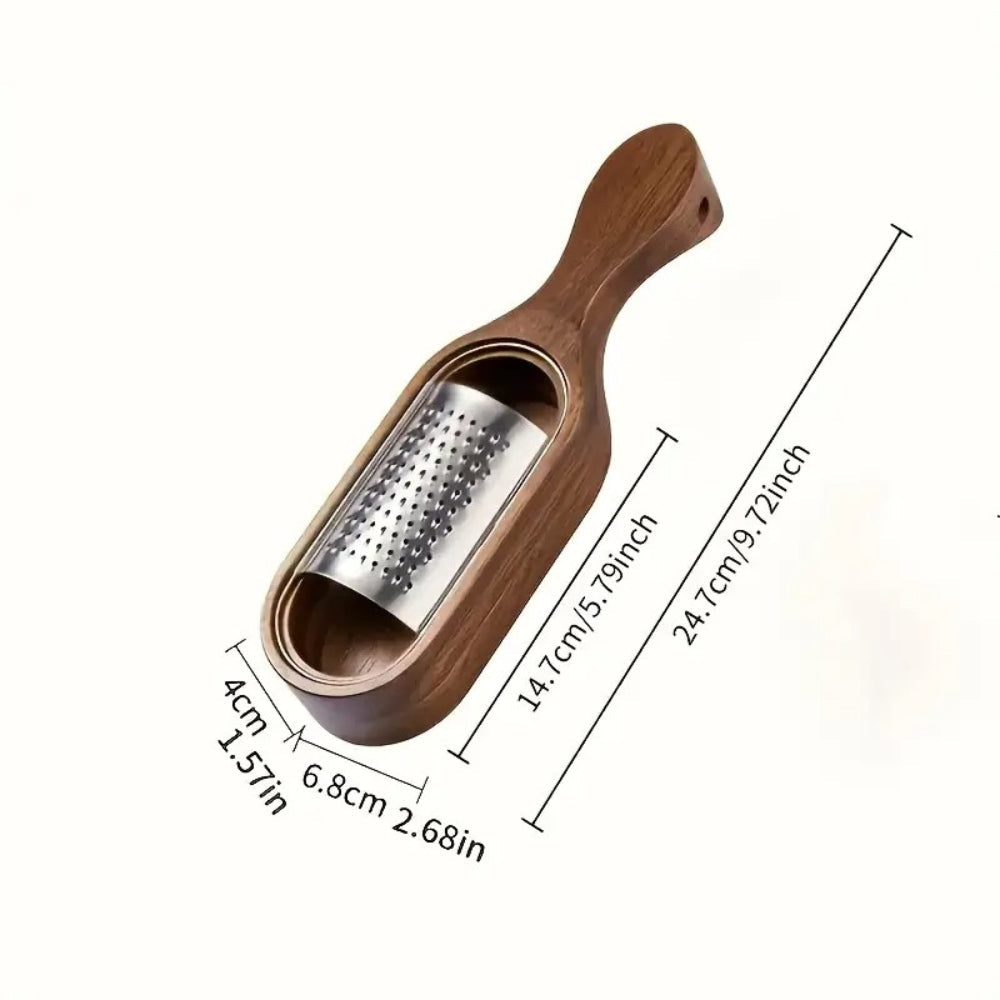 Wood Grip Cheese Grater