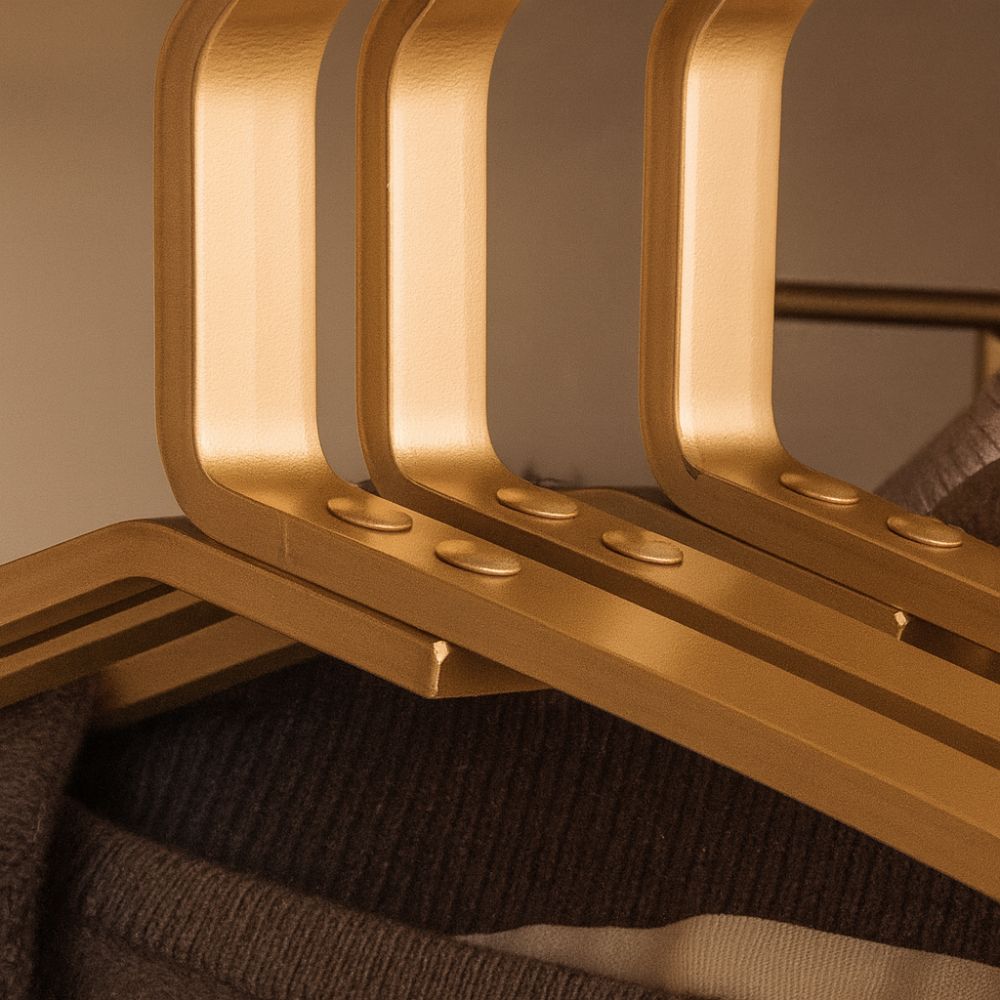 Alloy Slimline Clothes Hangers