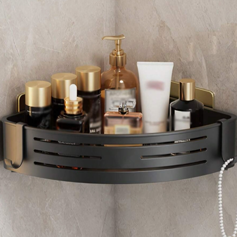 Aluminum Corner Shower Caddy Rack