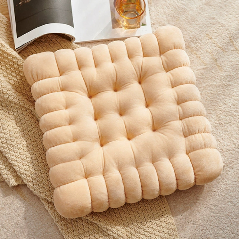 Biscuit Puff Comfort Cushion