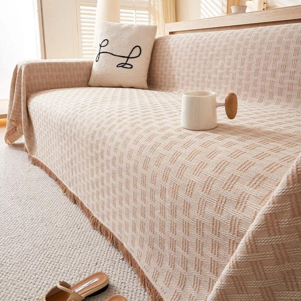 Casa Serene Geometric Sofa Cover
