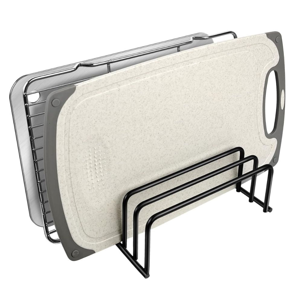 Steel Cutting Board Storage Rack