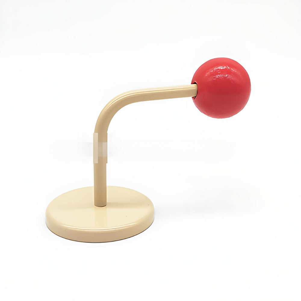 Colorful Magnetic Wooden Ball Hooks Home Storage