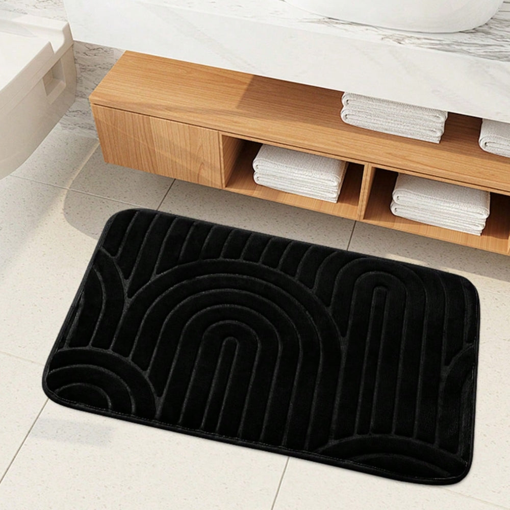 Concentric Arches Cashmere Bath Mat