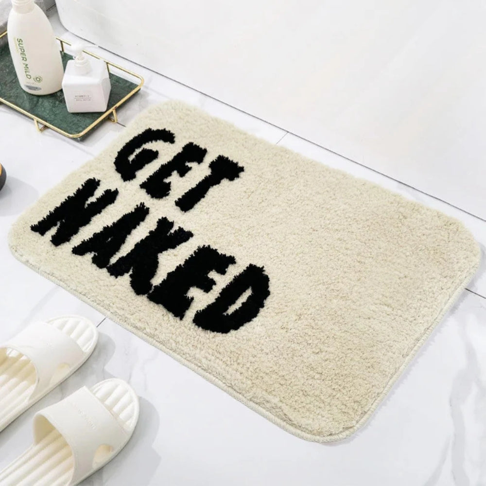 Aesthetic Fluffy Bath Mat Room Decor