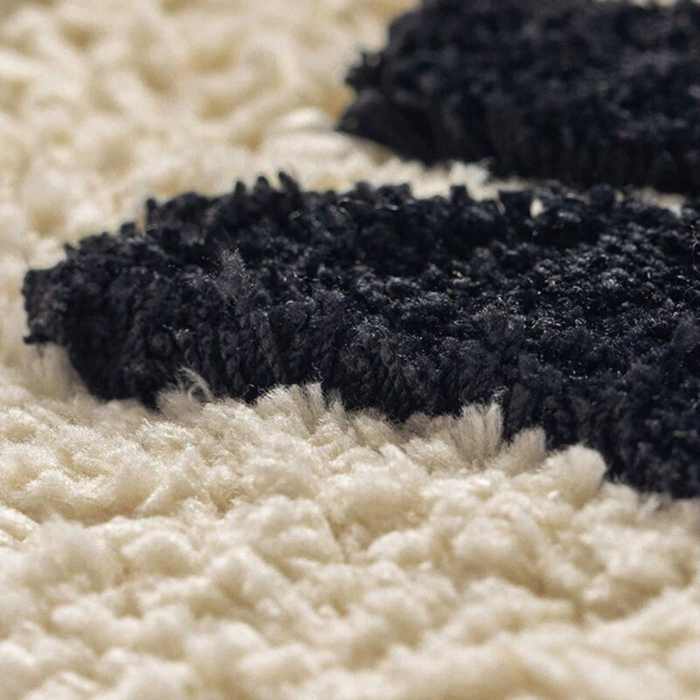Aesthetic Fluffy Bath Mat Room Decor