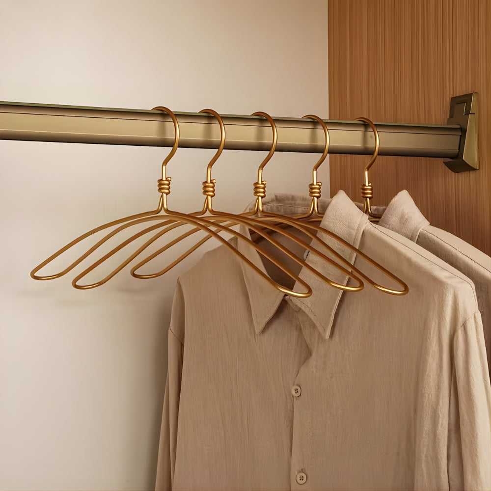 Extra Wide Sleek Aluminum Clothes Hanger
