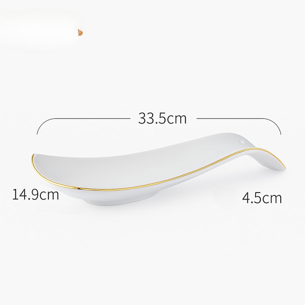 Flowline Ceramic Cooking Spoon Rest