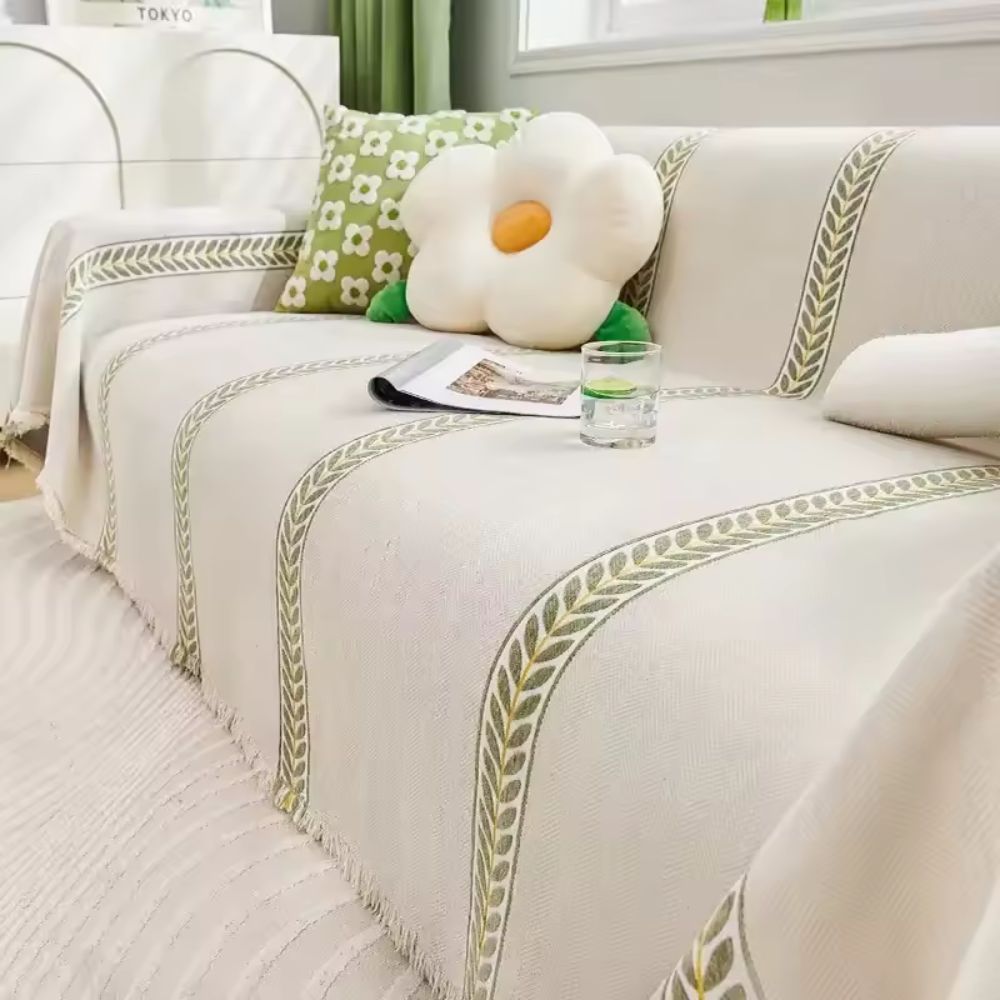 Flourish Leaf Sofa Cover
