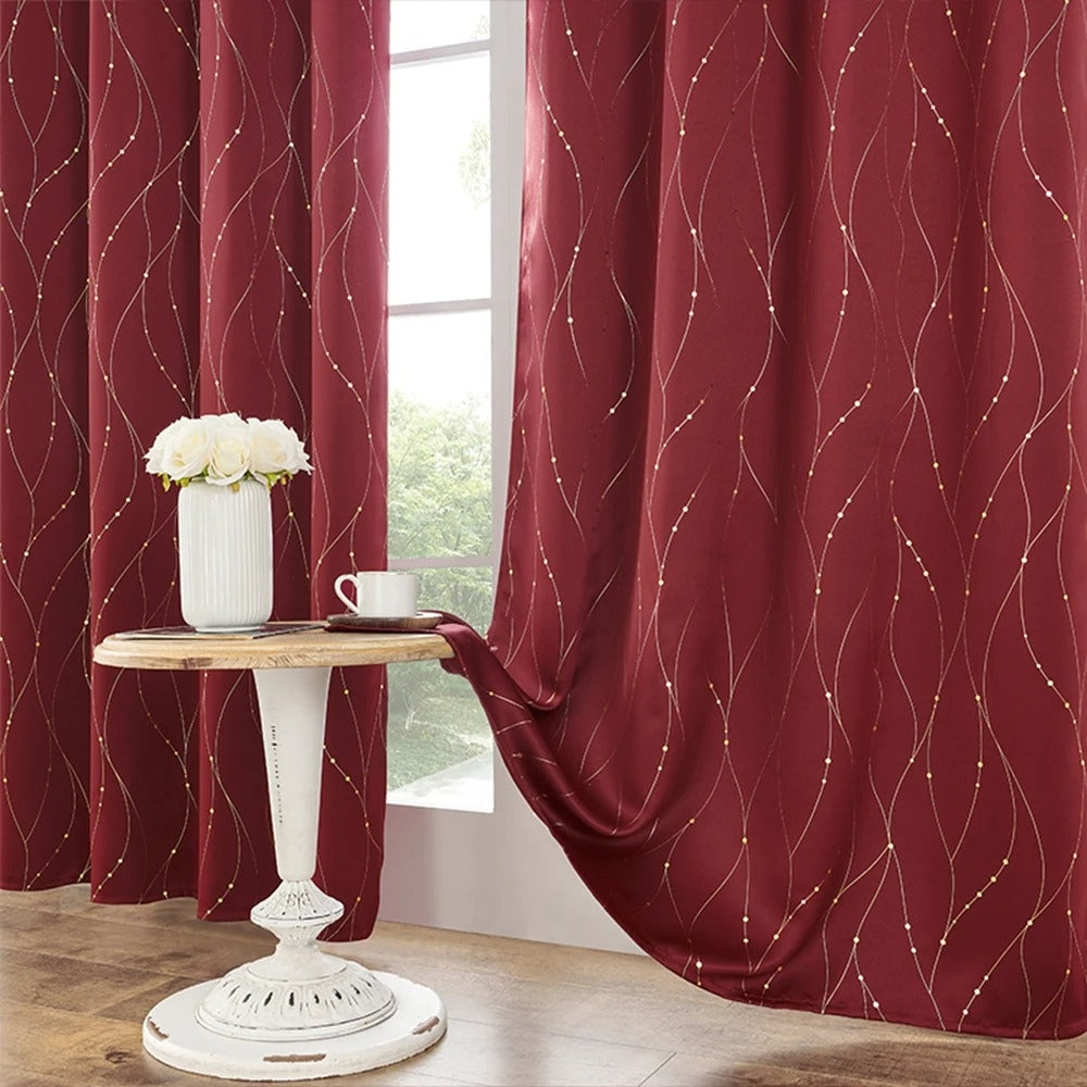 Gleam Chic Blackout Curtain