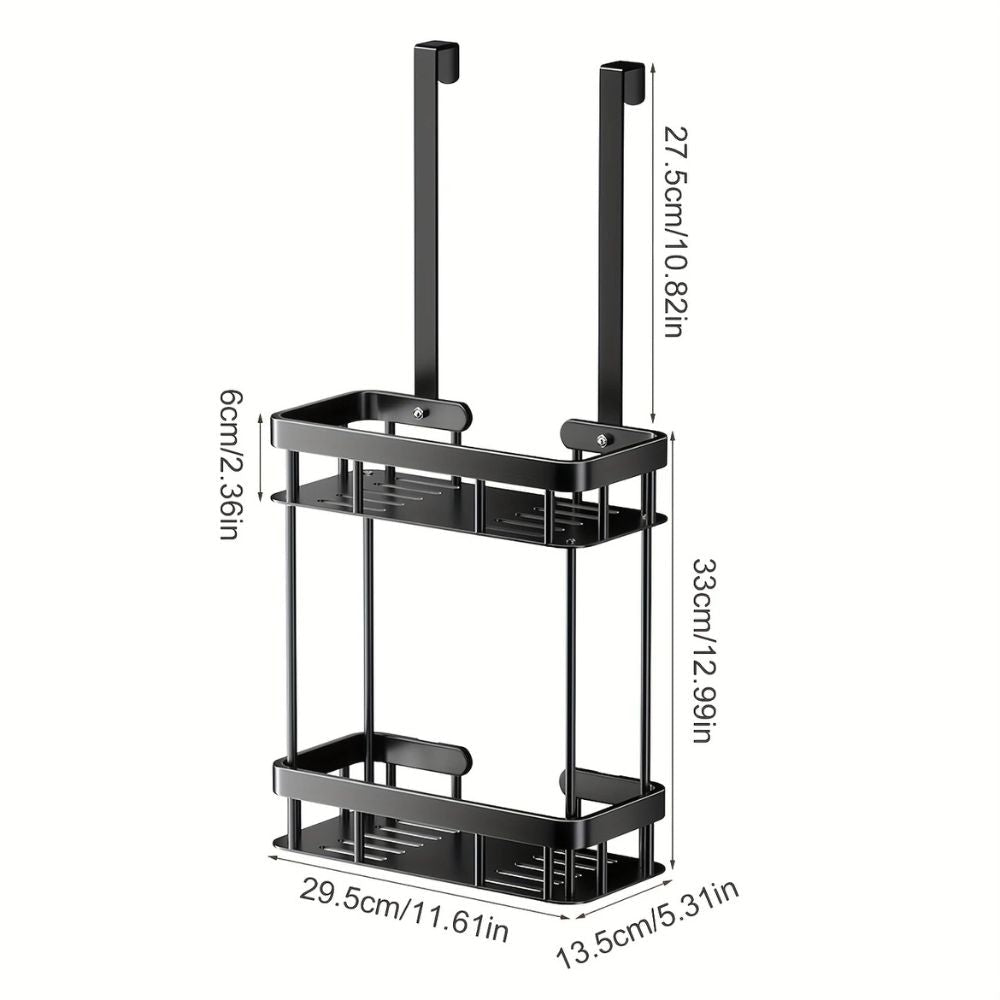 Stainless Steel Bathroom Hanging Caddy Rack