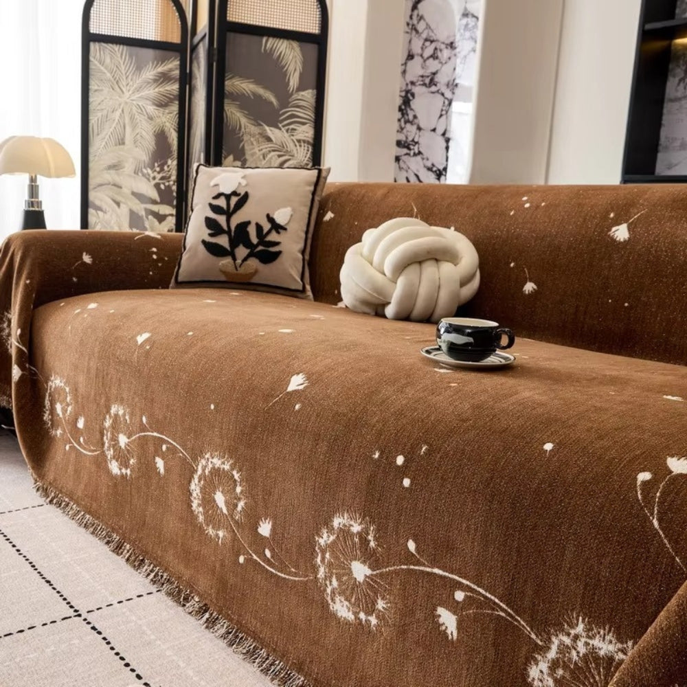 Japandi Dandelion Puff Sofa Cover