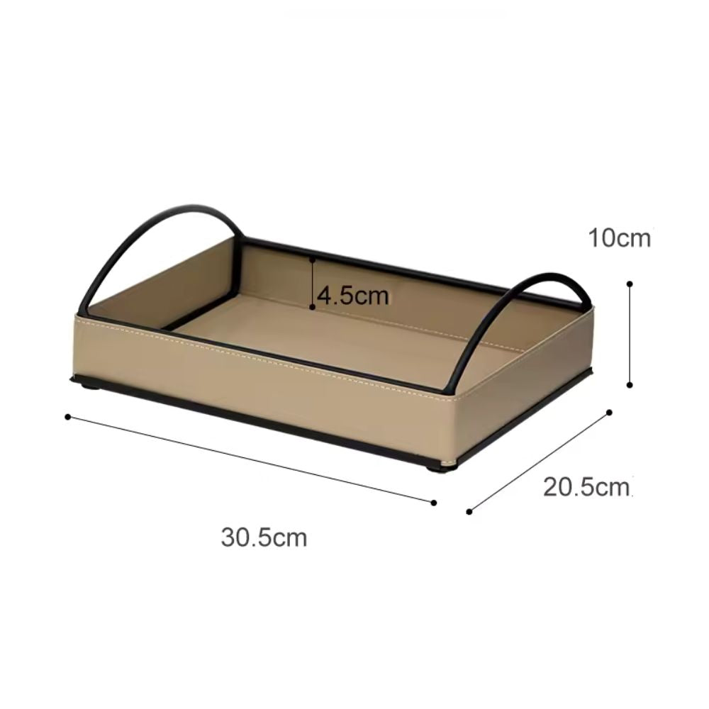Linéa Faux Leather Display Tray