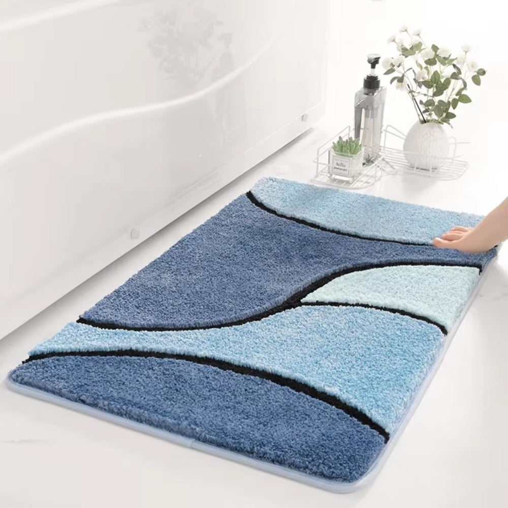 Luxury Absorbent Non-Slip Plush Bathroom Mat