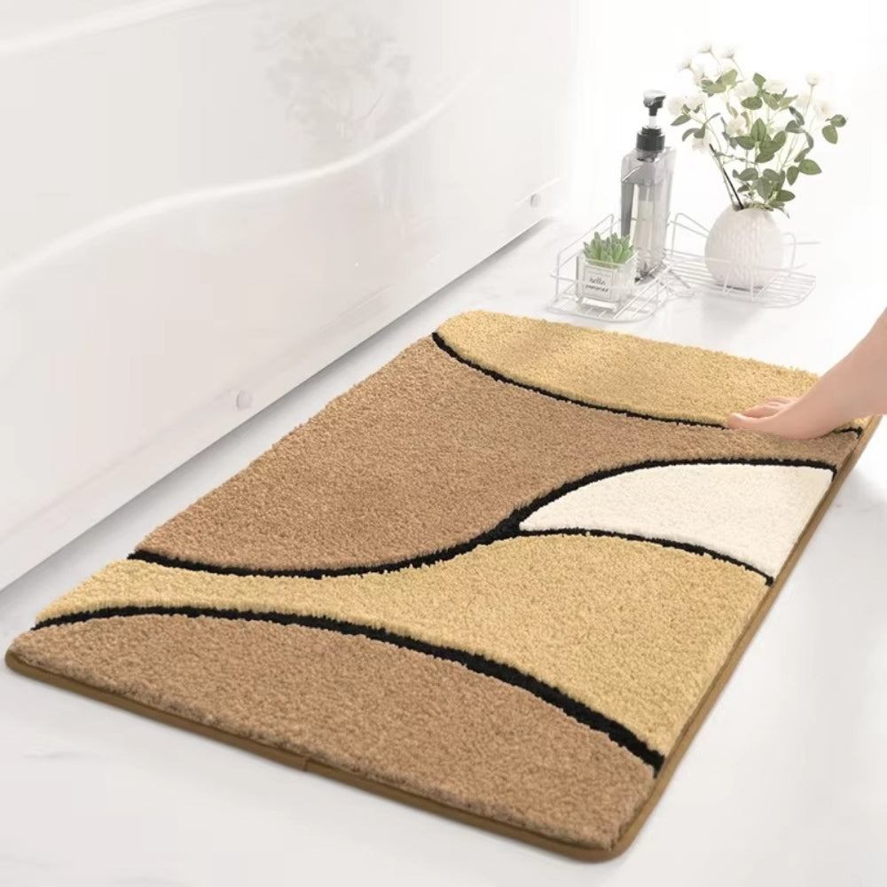Luxury Absorbent Non-Slip Plush Bathroom Mat