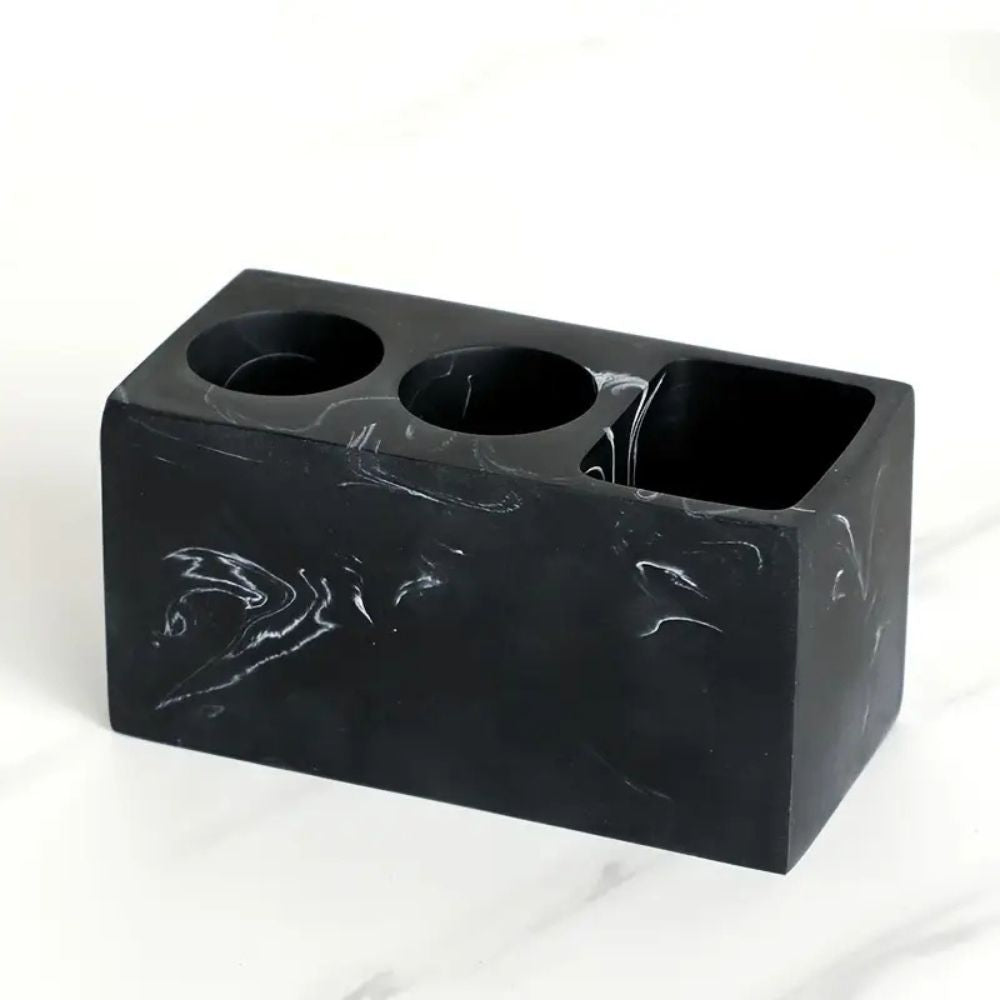Couple Resina Toothbrush Holder