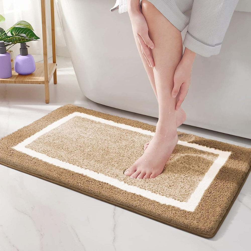 Modern Border Anti-Slip Bath Mat
