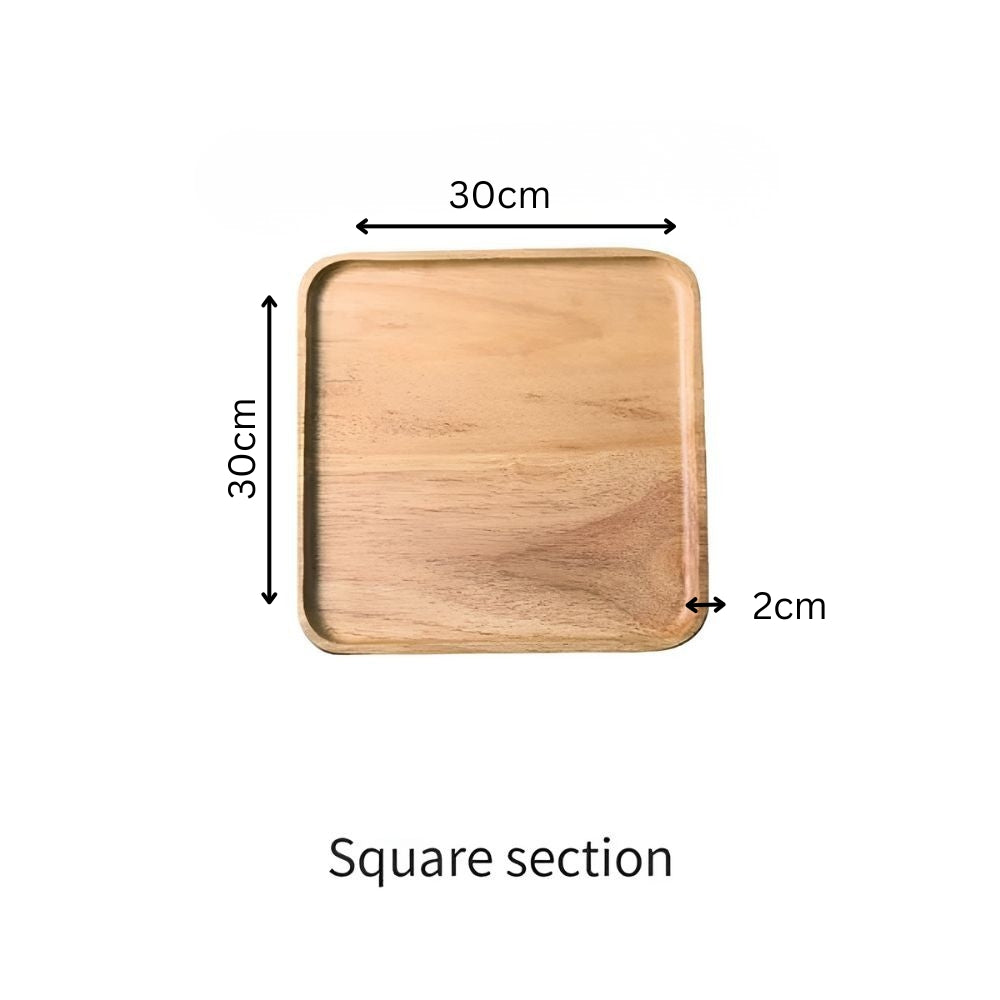 Modern Zen Bamboo Serving Plate