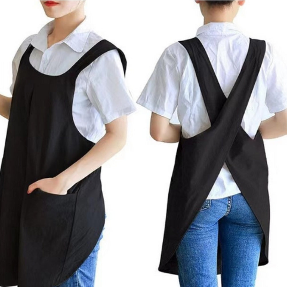 Nari Korean-Inspired Cross-Back Apron