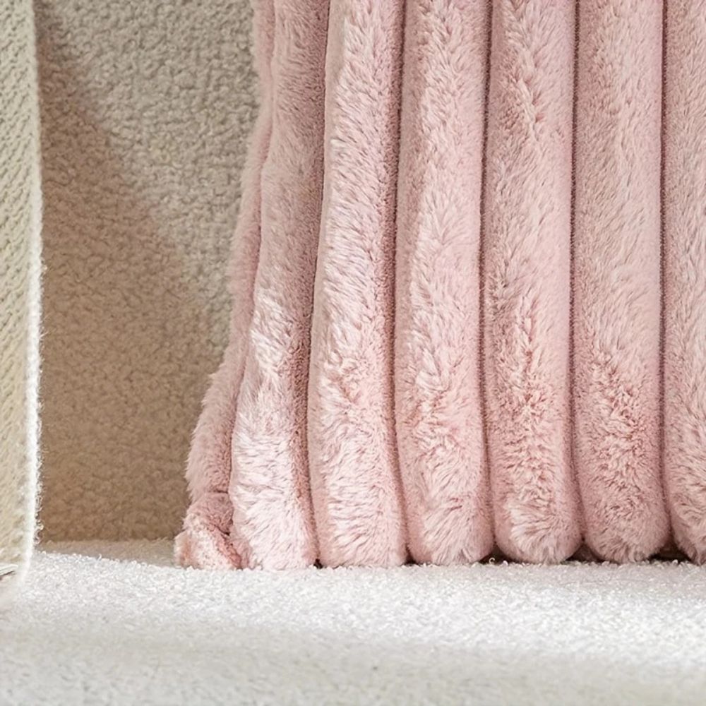 Nouvia Faux Fur Plush Cushion Cover