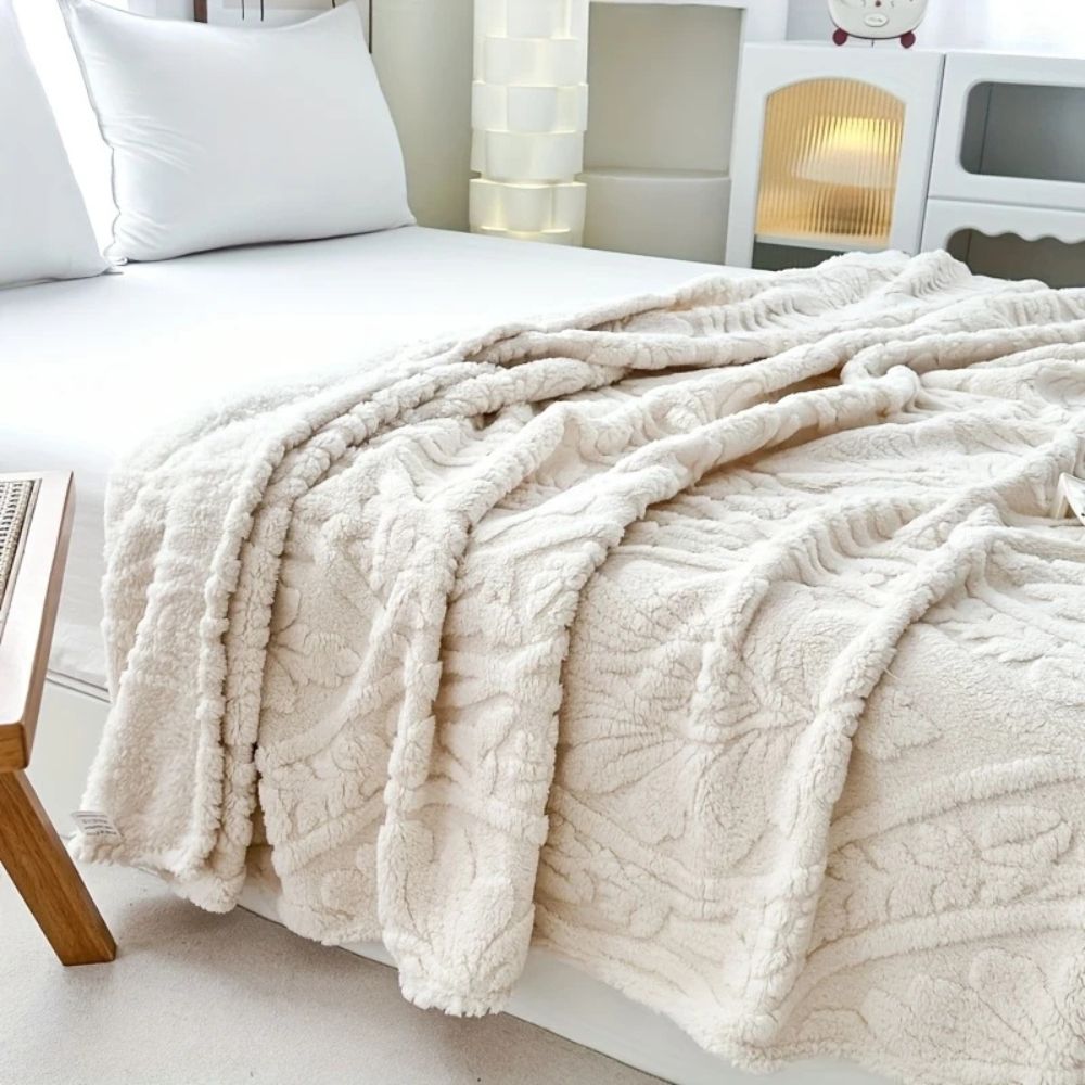 Paris Weave Jacquard Fleece Blanket