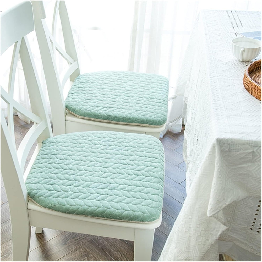 Quilted Japanese-Inspired Seat Cushion