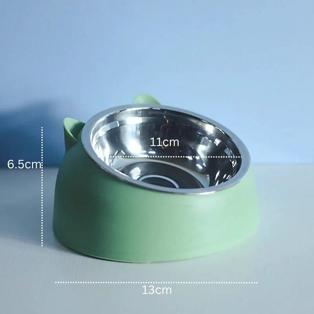 PurrfectAngle Pet Feeding Bowl